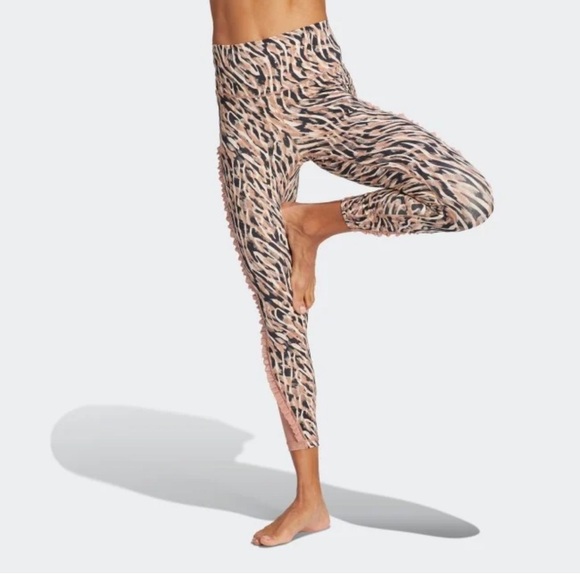 ADIDAS YOGA STUDIO TRAINING 7/8 TIGHTS LEGGINGS SIZE SMALL - Picture 5 of 15